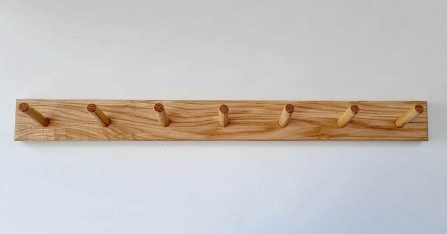 American Ash Peg rack